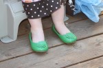 fancy lime green shoes