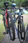 Our Gary Fisher's ready for action...the mountain biking trails at the park are well known in the area